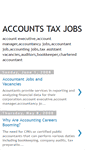 Mobile Screenshot of accounts-taxjobs.blogspot.com
