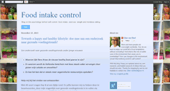 Desktop Screenshot of foodintakecontrol.blogspot.com