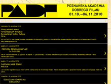 Tablet Screenshot of poznanskaakademiadobregofilmu.blogspot.com