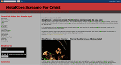 Desktop Screenshot of metalcorescreamoforcrhist.blogspot.com