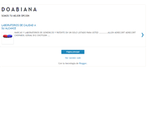 Tablet Screenshot of doabiana-doabiana.blogspot.com