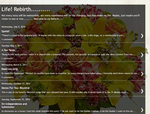 Tablet Screenshot of liferebirth.blogspot.com