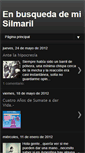 Mobile Screenshot of enbusquedademisilmaril.blogspot.com