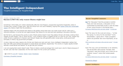 Desktop Screenshot of intelligentindependent.blogspot.com