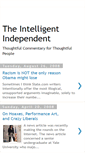 Mobile Screenshot of intelligentindependent.blogspot.com