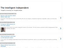 Tablet Screenshot of intelligentindependent.blogspot.com