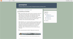 Desktop Screenshot of parempiolut.blogspot.com