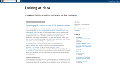 Desktop Screenshot of lookingatdata.blogspot.com