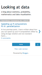 Mobile Screenshot of lookingatdata.blogspot.com