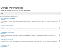 Tablet Screenshot of chinesewarstrategies.blogspot.com