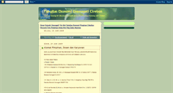 Desktop Screenshot of facultaseconomi.blogspot.com