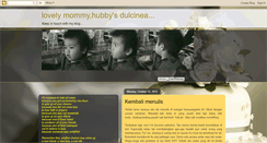 Desktop Screenshot of lovelymommyhubbysdulcinea.blogspot.com