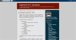 Desktop Screenshot of engenhariacivilestudantes.blogspot.com