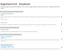 Tablet Screenshot of engenhariacivilestudantes.blogspot.com
