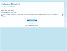 Tablet Screenshot of gcisnerosp.blogspot.com