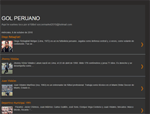 Tablet Screenshot of goalperuano.blogspot.com