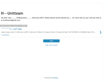 Tablet Screenshot of h---unitteamindia.blogspot.com