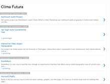 Tablet Screenshot of climafutura.blogspot.com