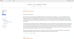 Desktop Screenshot of howtocomputer247.blogspot.com