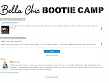Tablet Screenshot of bellachicbootiecamp.blogspot.com