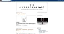 Desktop Screenshot of karriarblogg.blogspot.com