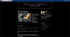 Desktop Screenshot of jessicaavis-broadcastjournalist.blogspot.com