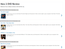 Tablet Screenshot of new2dvdreview.blogspot.com