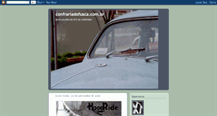 Desktop Screenshot of confrariadofusca.blogspot.com