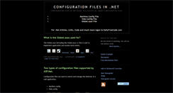 Desktop Screenshot of dng-config.blogspot.com