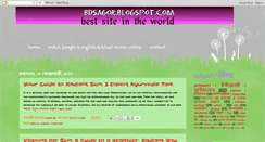 Desktop Screenshot of bdsagor.blogspot.com