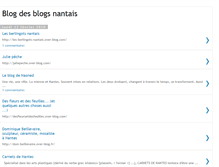 Tablet Screenshot of blogdesblogsnantais.blogspot.com