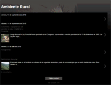 Tablet Screenshot of ambienteruralcaldas.blogspot.com