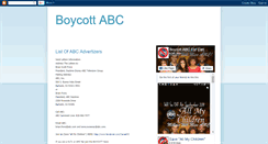 Desktop Screenshot of goboycottabc.blogspot.com