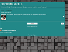 Tablet Screenshot of litchimirabelle.blogspot.com