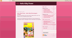 Desktop Screenshot of hellokittypower.blogspot.com