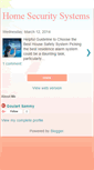 Mobile Screenshot of homeandsecuritysystems.blogspot.com