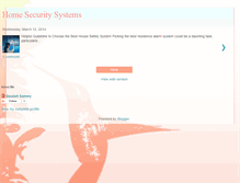 Tablet Screenshot of homeandsecuritysystems.blogspot.com