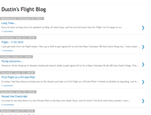 Tablet Screenshot of dustinsflightblog.blogspot.com