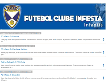 Tablet Screenshot of futebolclubeinfestainfantis.blogspot.com