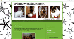 Desktop Screenshot of ordinaryenchantment.blogspot.com