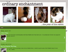 Tablet Screenshot of ordinaryenchantment.blogspot.com