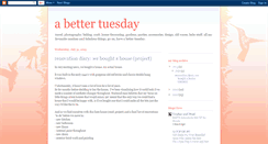 Desktop Screenshot of abettertuesday.blogspot.com