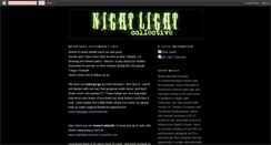 Desktop Screenshot of nightlightcollective.blogspot.com