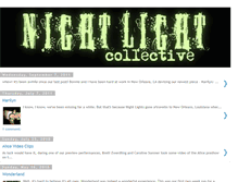 Tablet Screenshot of nightlightcollective.blogspot.com