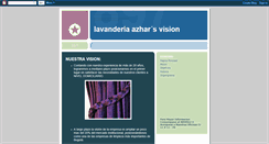 Desktop Screenshot of lavanderiazharsvision.blogspot.com