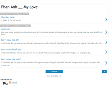 Tablet Screenshot of phananhmylove.blogspot.com