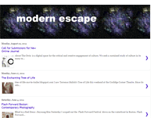 Tablet Screenshot of modernescape.blogspot.com