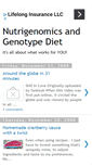 Mobile Screenshot of nutrigenomicsandgenotypediet.blogspot.com