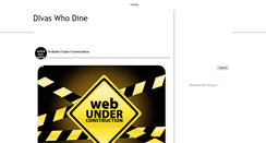 Desktop Screenshot of divaswhodine.blogspot.com