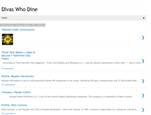Tablet Screenshot of divaswhodine.blogspot.com
